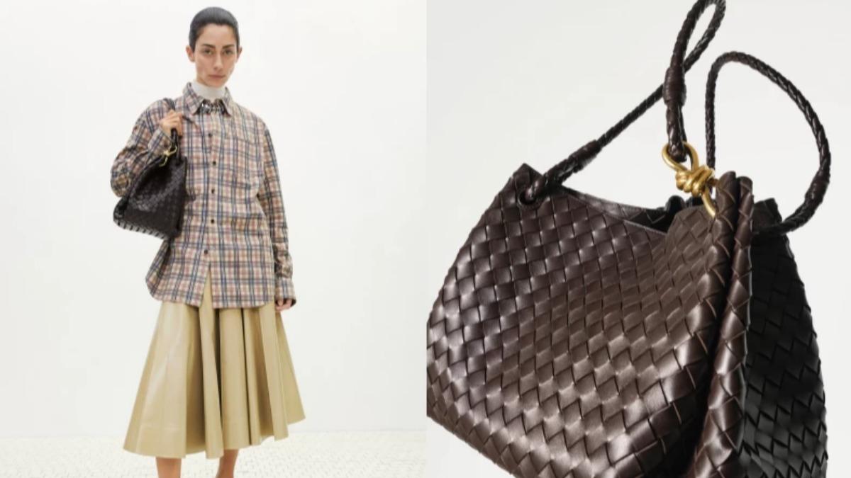 Bottega Veneta Parachute 降落傘包。（圖／翻攝自Bottega Veneta官網）