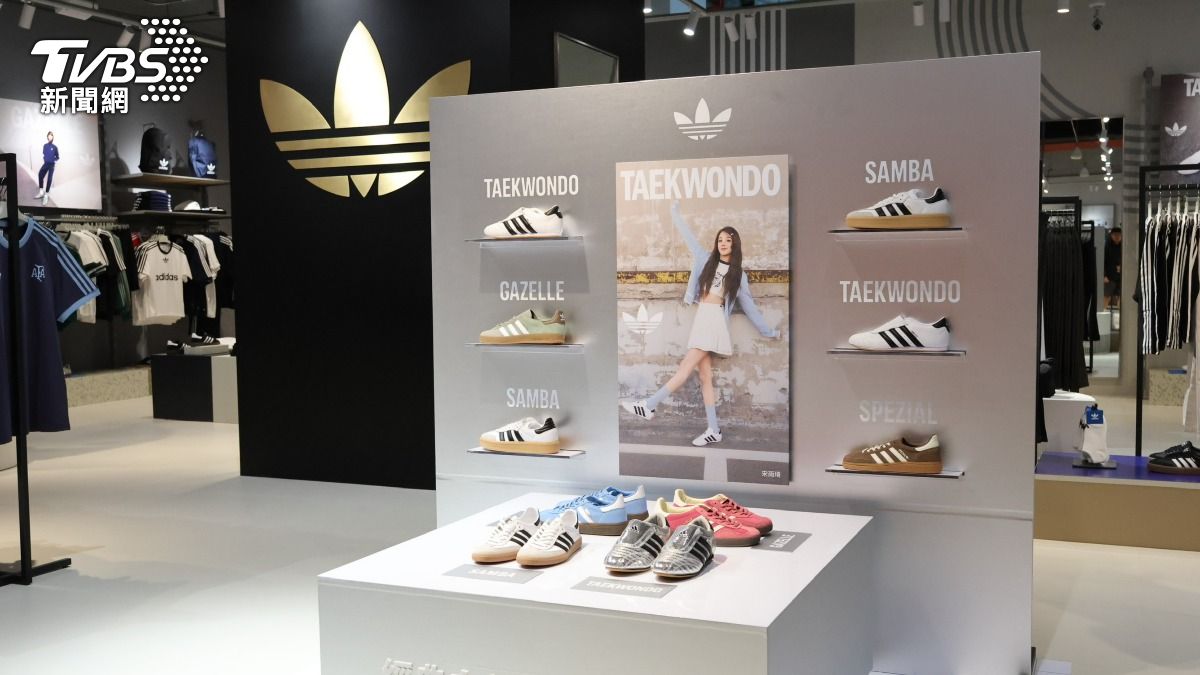 Adidas南港LaLaport店優惠。(圖/潘建樺攝)