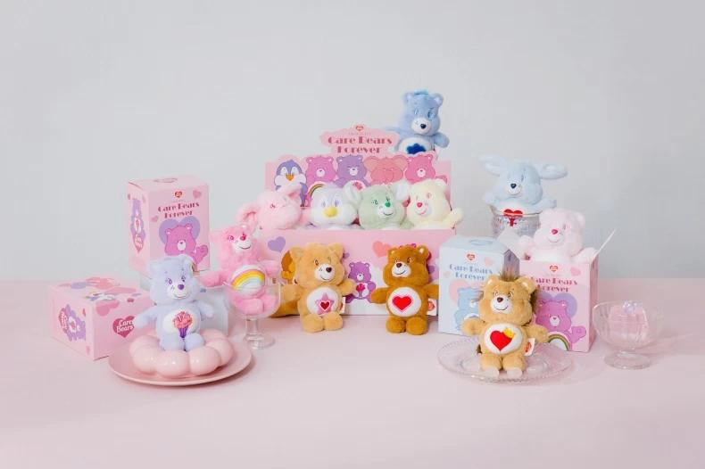 Grace Gift x Care Bears第二波盲盒。(圖/翻攝自Grace Gift)