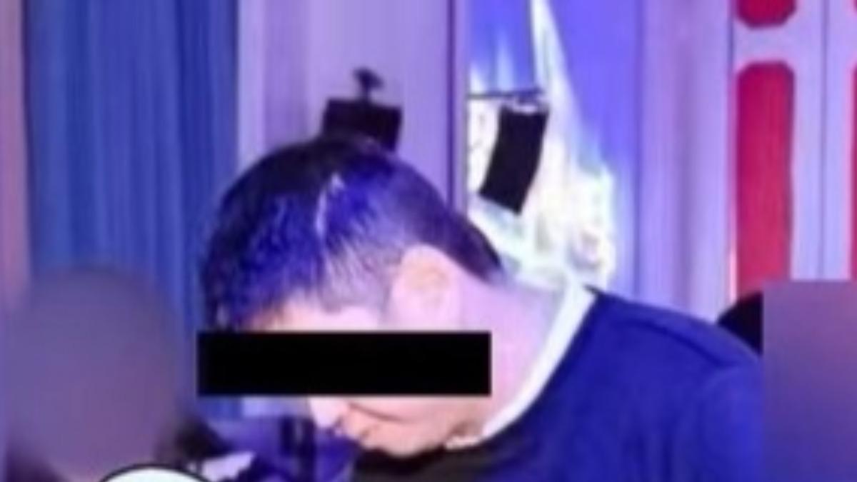 男子甚至假冒中獎員工、順利拿到1個乳膠枕。(圖/翻攝自極目新聞)