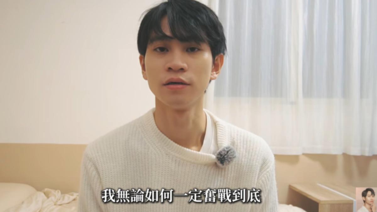 Andy誓言說一定跟家寧一家周旋到底。(圖/翻攝自Andy老師YT頻道)