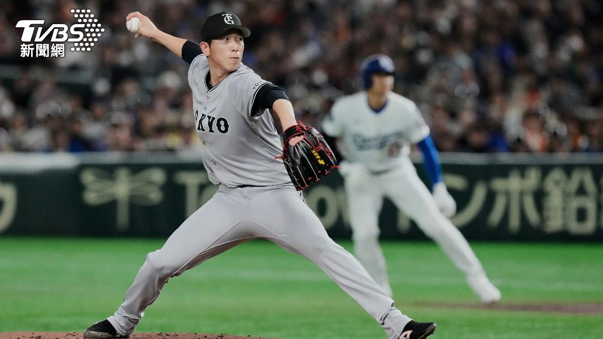 日本職棒讀賣巨人王牌戶鄉翔征單局被道奇打者轟出三發全壘打。(圖/達志影像美聯社)