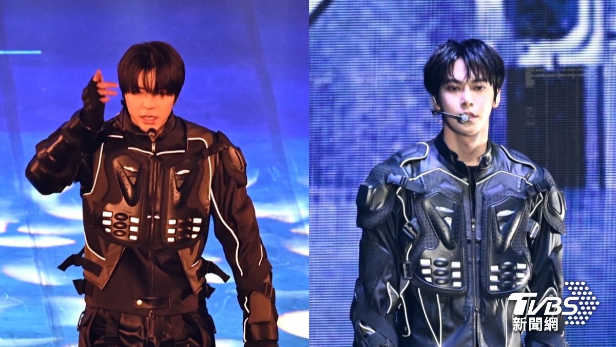 Johnny(左)、道英都積極用中文跟粉絲互動。(圖/黃城碩攝)
