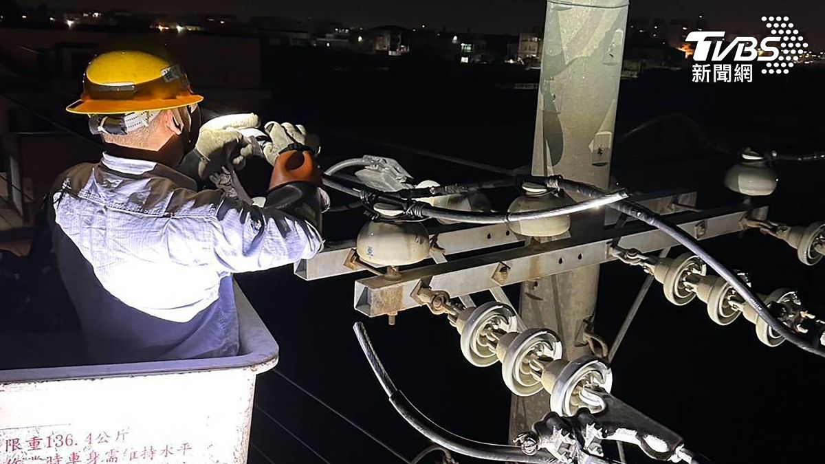 彰化突「大範圍停電」!1896戶傳災情 台電:高壓跳線斷線