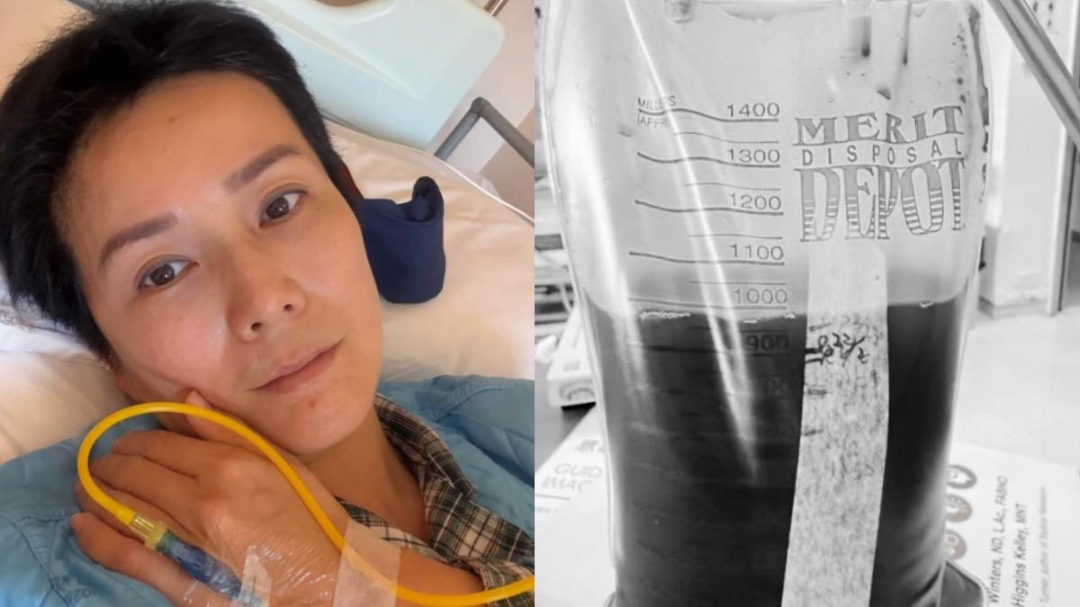 女星爆乳癌惡化第四期!「心臟積水」緊急入院 憔悴露面哭喊:好痛