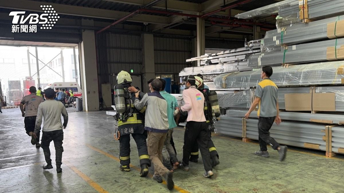 台中重大工安意外!5越南工、1台幹部清汙受困 4人一度昏迷全救回