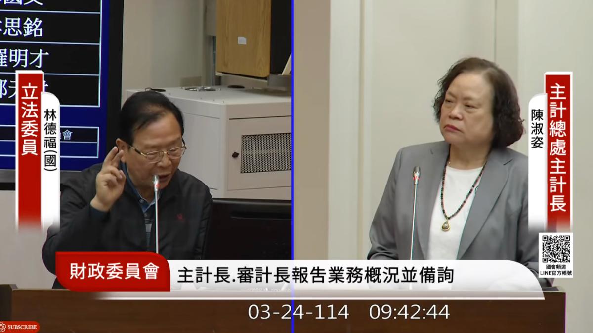 藍委喊普發現金常態化 主計長表態了:「這原因」原則上不支持