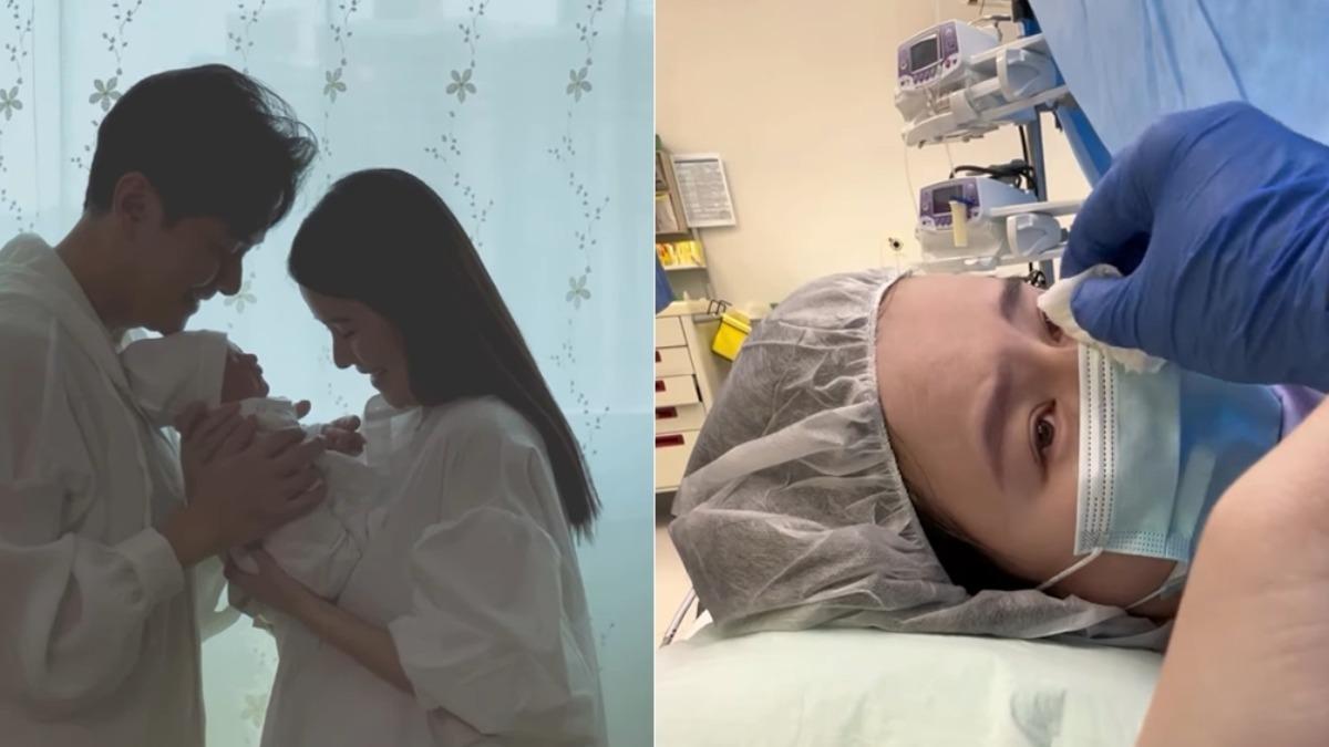 43歲女星產房噴淚!順利生下男寶 一家三口照驚喜曝光