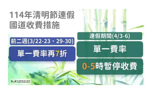 清明連假高乘載管制-清明連假高乘載時間-清明連假國五高乘載-清明連假國道收費