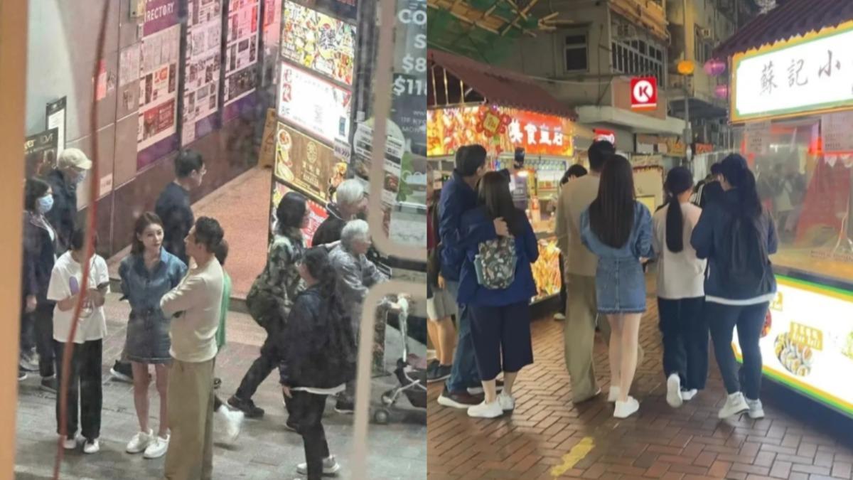 網友在香港偶遇汪小菲一家。（圖／翻攝自小紅書）