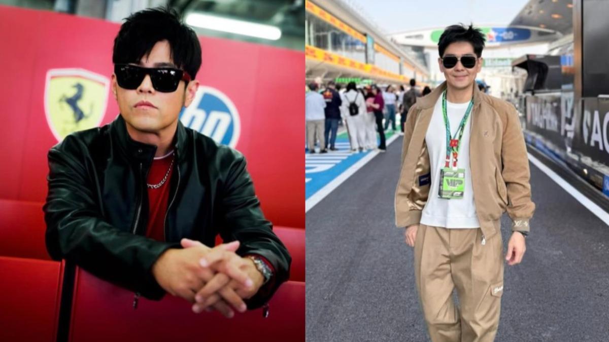 周杰倫、林志穎愛車成癡,現身F1賽車大獎賽造成轟動。(圖/翻攝自周杰倫、林志穎IG)
