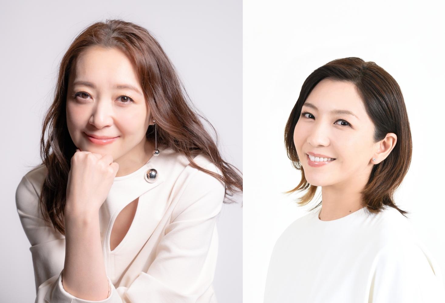 彩乃佳奈美(左)、瀬奈純7月將首度來台舉辦Talk Show。(圖/煌月藝術提供)