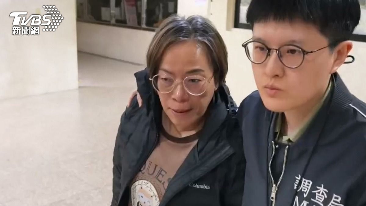 黃麗蘭因業務能力佳,被拔擢成為公司實際負責人,檢方諭知10萬元交保。(圖/TVBS)