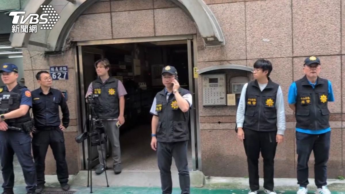 竹聯幫宣布繼任幫主,北市警力佈署。(圖/TVBS)