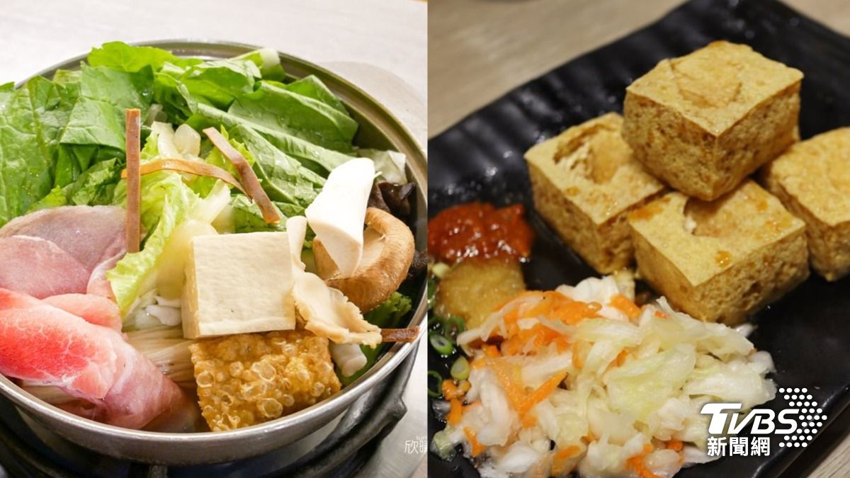 大寮中庄的「本姥家鍋物店」結合火鍋和小吃。(圖/TVBS)