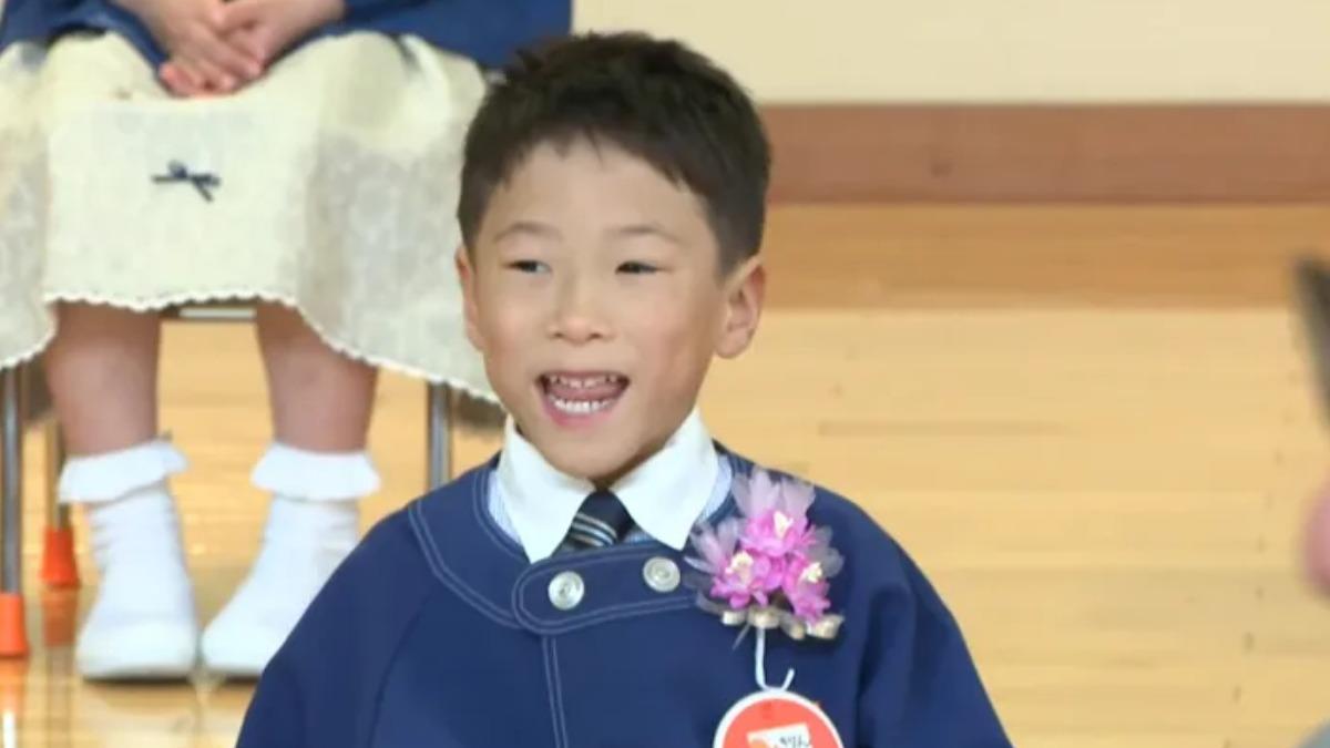 關野龍佑長大活潑好動。(圖/翻攝長野放送YT)