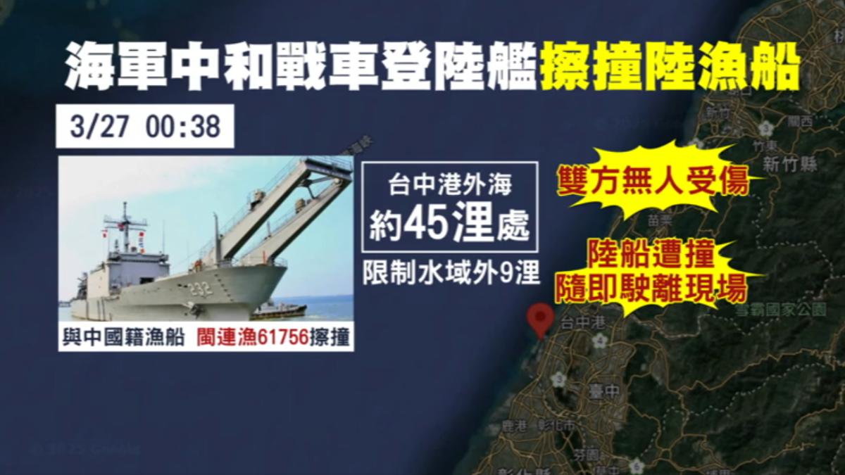 陸漁船越界擦撞我艦 專家:恐是灰色侵擾(圖/TVBS)