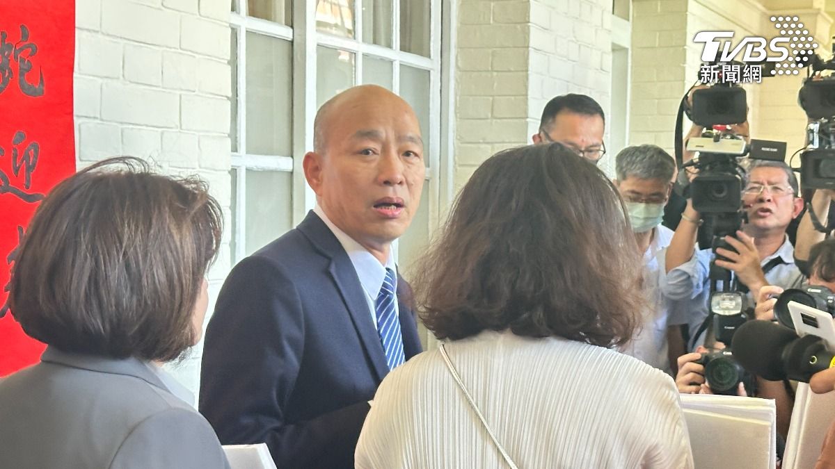 綠委殺到院長室理論 韓國瑜被問為何神隱回:我耳朵被吼受傷了