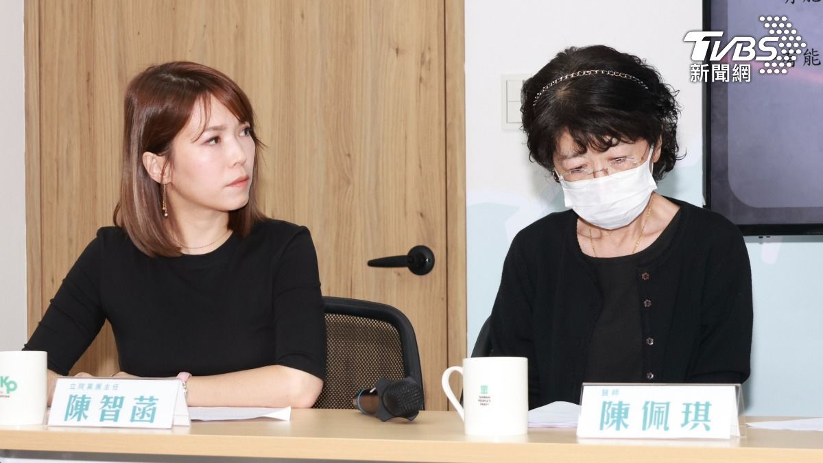 陳佩琪開記者會說明柯文哲目前血尿病情(圖/潘建樺攝)