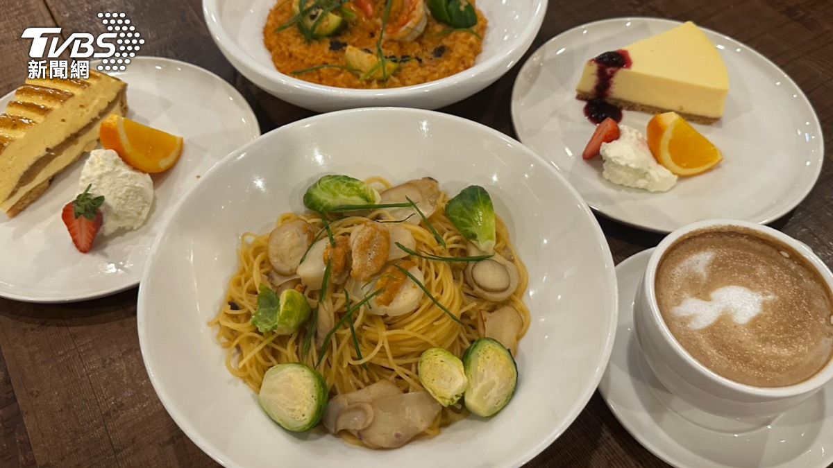 BELLINI Pasta Pasta、MOLINO推出黑松露鮮蝦海膽番茄燉飯、鮮干貝海膽奶油義大利麵。（圖／陳昫蓁攝）
