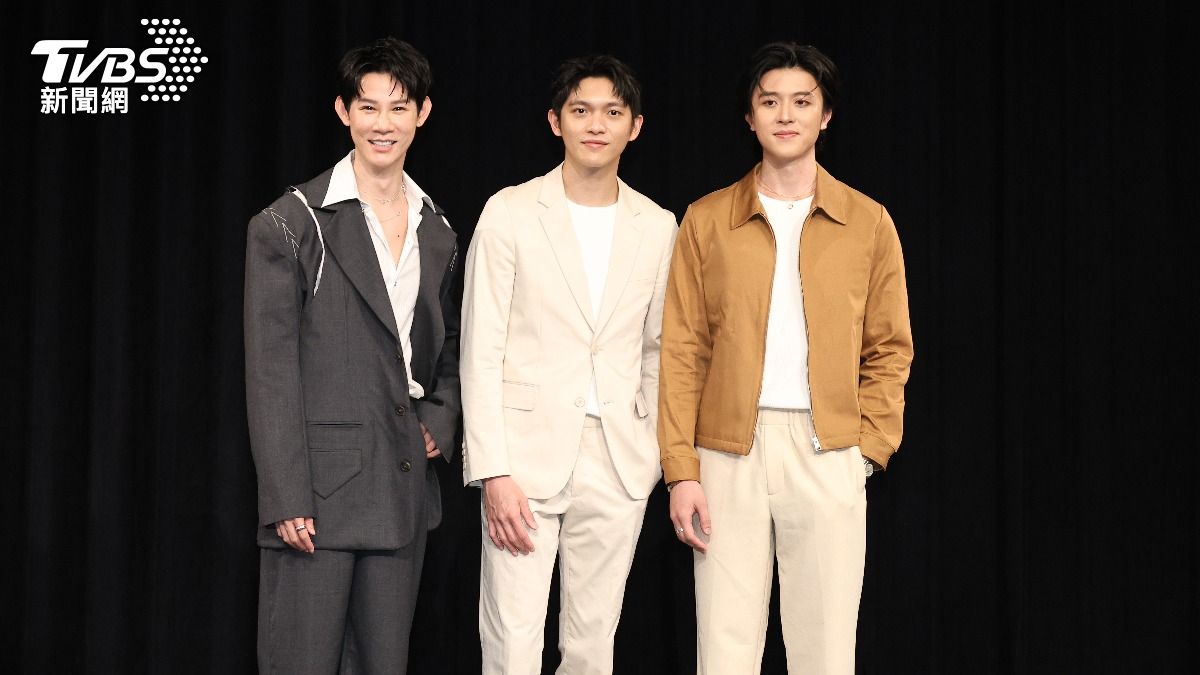 夏和熙(左起)、林輝瑝、幸卓輝主演《對立而已》。(圖/張哲鳴攝)