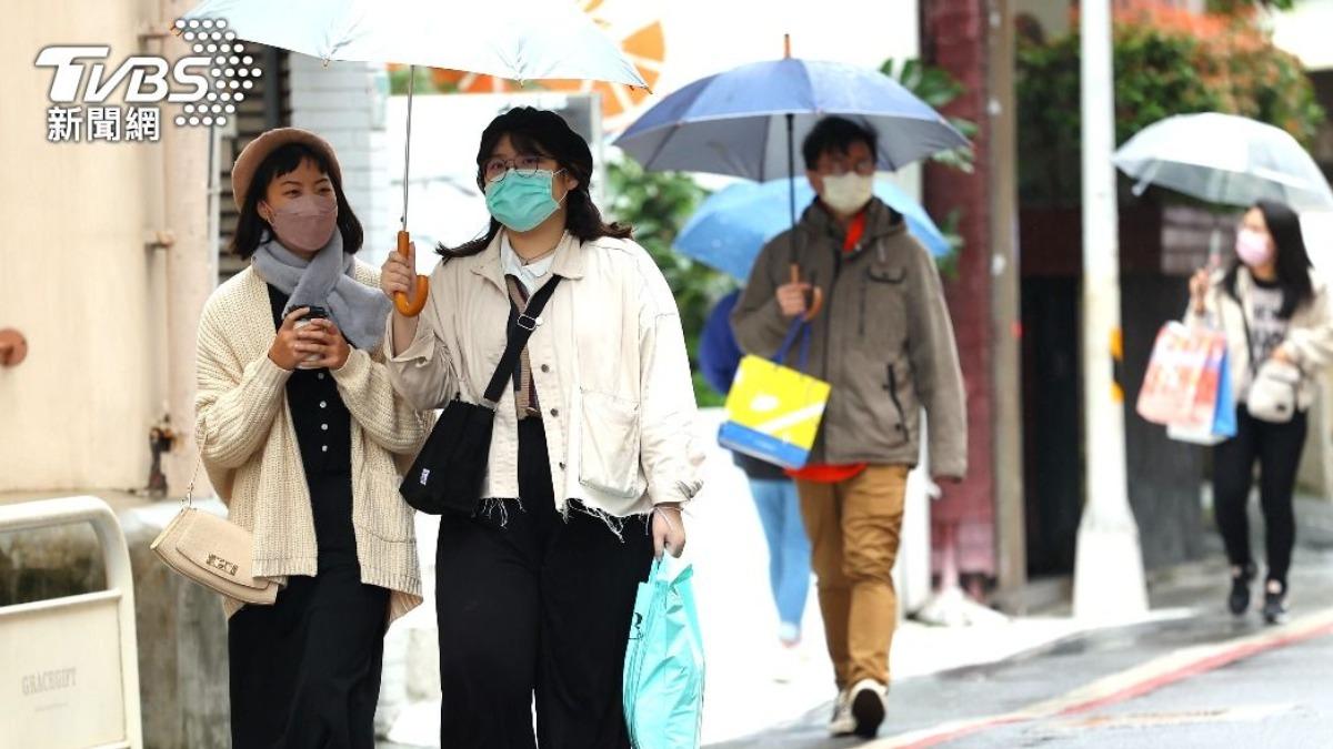 天氣／全台變天！「雪崩驟降剩12度」越晚越冷　大雨狂下6天紅爆