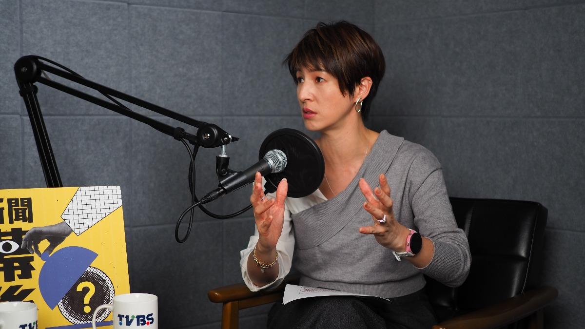 主持人談起體保生課業上跟不上其他同學的問題。（圖／新聞幕後提供）
