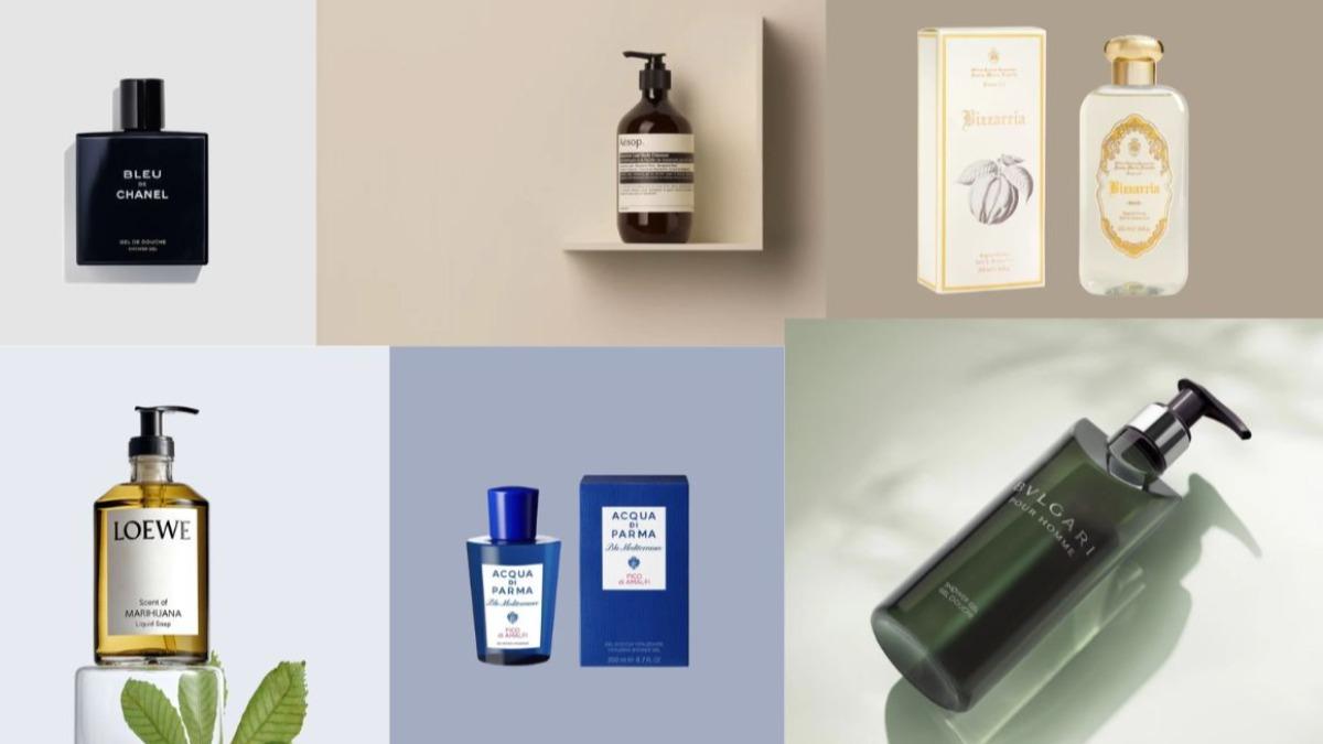 香氛沐浴乳是提升品味與魅力的關鍵。（圖／CHANEL、Aesop、Santa Maria Novella、LOEWE、ACQUA DI PARMA、BVLGARI提供）