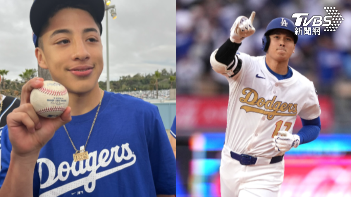 大谷翔平全壘打球被16歲鐵粉接到 顫抖喊:絕不賣掉它