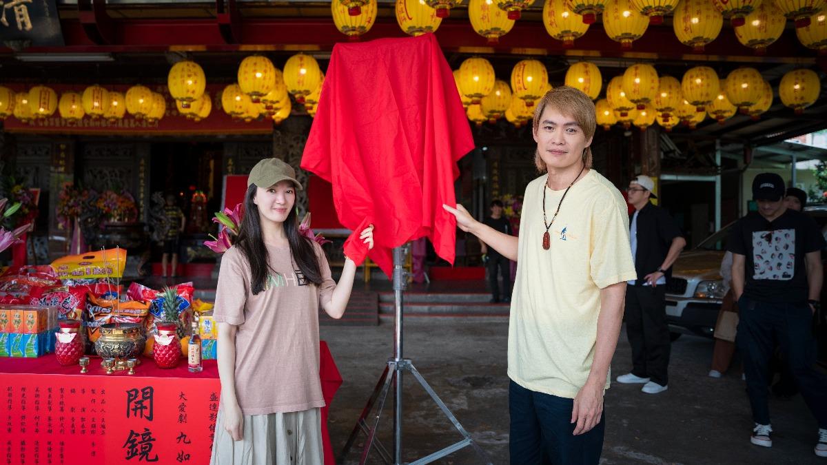 《九如一家人》黃鐙輝（右）、李杏演夫妻。（圖／大愛提供）