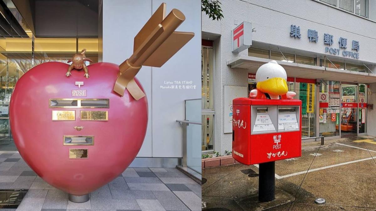 日本各地風土民情不同，特色郵政小物、郵筒、明信片等造型和選擇也是各不相同。（圖／Maruko與美食有個約會提供）