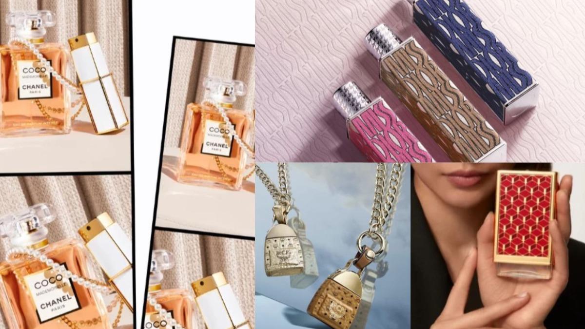 香水不僅能展現個人風格，更能成為時尚配件。（圖／CHANEL、MCM、Dior、CELINE、Cartier提供）