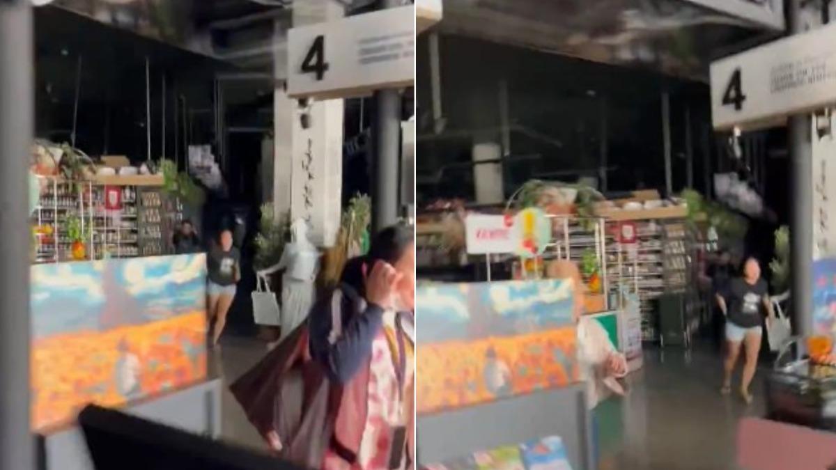 緬甸7.7強震!清邁超市斷電陷漆黑、民眾瘋狂逃竄畫面曝