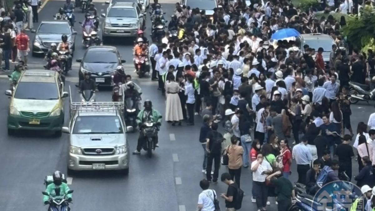 【緬甸強震】泰國人狂逃「店員跑光光」　台灣人從淡定到嚇壞「快逃啊」