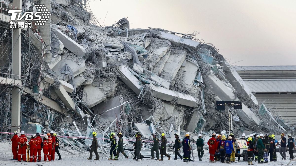 緬甸強震波及曼谷釀10死 85人遭活埋、偵測到15處有生命跡象