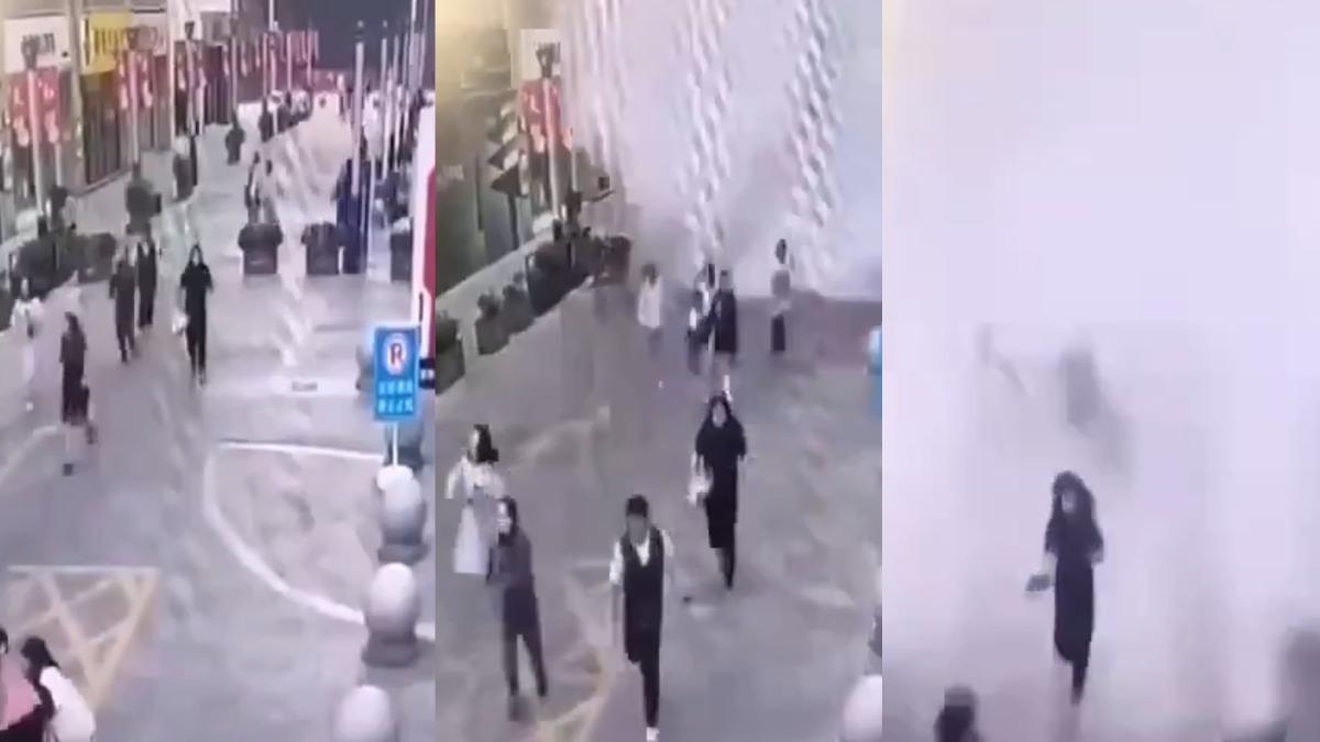 緬甸強震「雲南晃不停」！大樓變瀑布　路人全沖走驚悚畫面曝