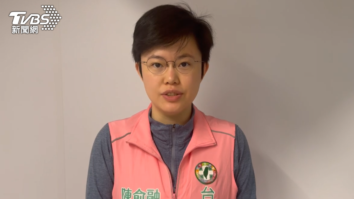 台中市議員陳俞融。(圖/TVBS)