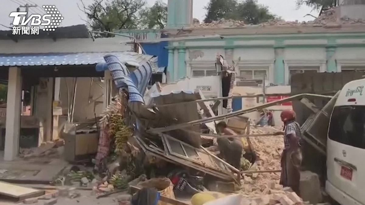 緬甸失聯國人找到了!外交部:先生脫困輕傷、太太仍困倒塌建築