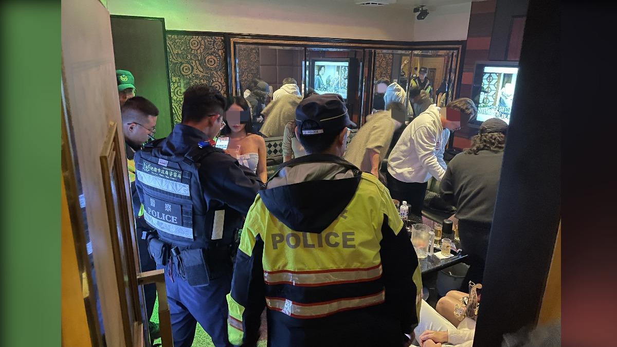 幫派轟20多槍尋仇 桃警威力掃蕩打擊黑幫