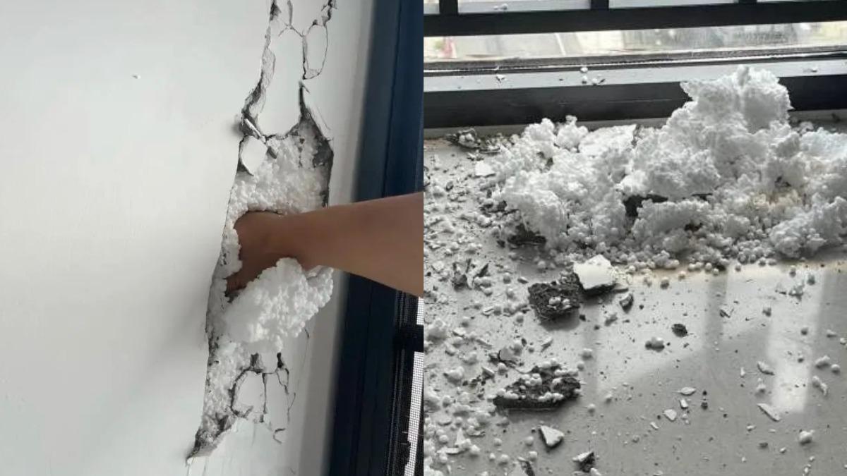 震垮泰國大樓「中國建商蓋的」 陸網再爆料:千萬豪宅牆塞泡棉
