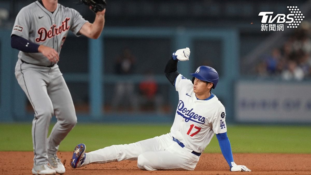 MLB/大谷翔平首盜出爐!道奇3轟打老虎 開季5連勝沒輸過