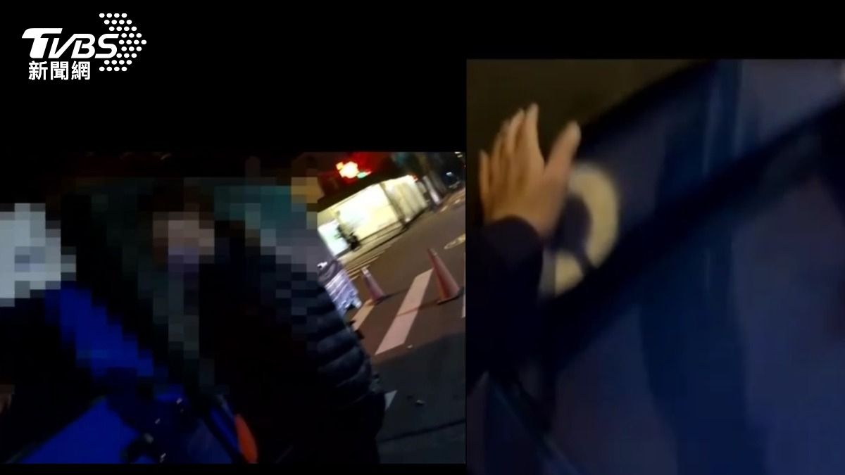 夜市老闆擺攤太累自撞!2.7噸貨車又沒油 警2度擦屁股拚命推
