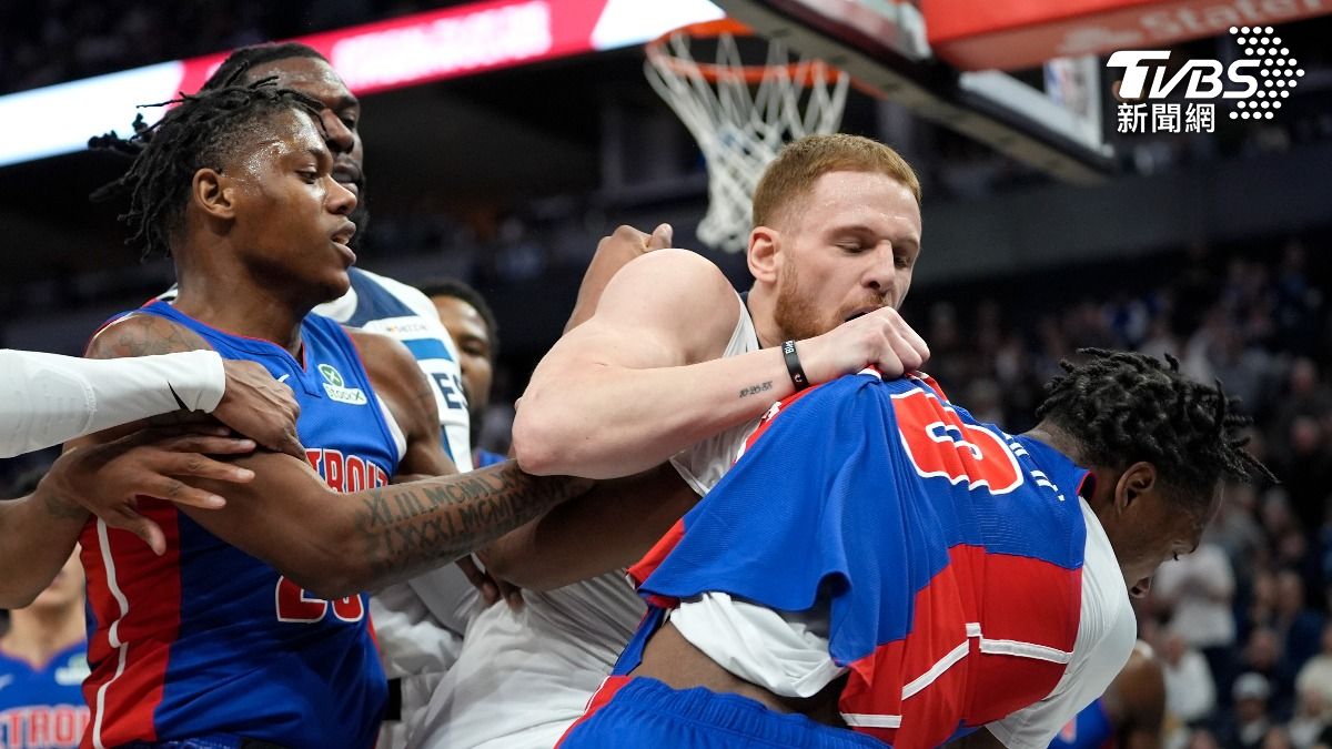 NBA／大場面來了！灰狼活塞爆衝突　球員教練共7人遭驅逐