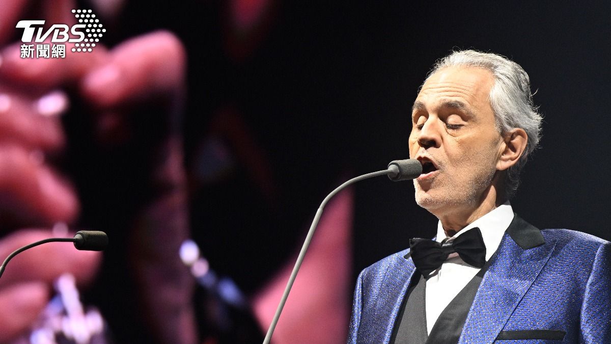 義大利知名男高音安德烈．波伽利（Andrea Bocelli）將於4月4日來台。（圖／達志影像美聯社）