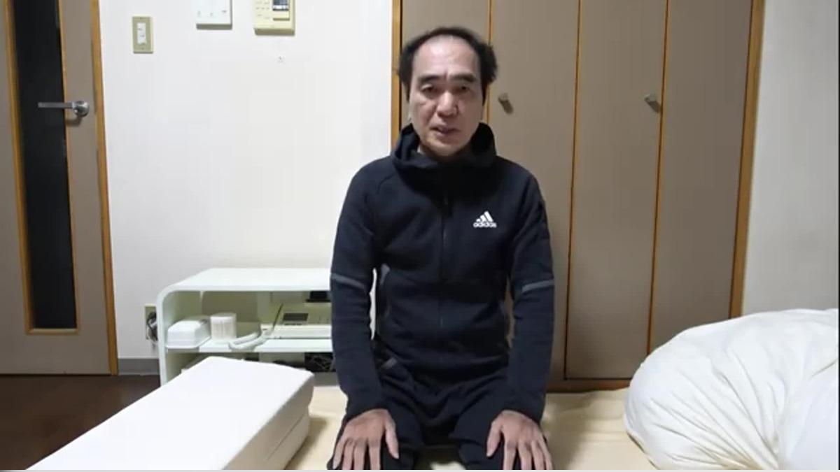 江頭2:50為自身行為道歉。(圖/翻攝自エガちゃんねる EGA-CHANNEL)