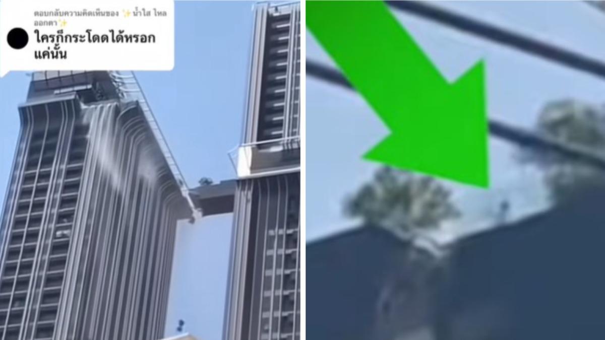 電影般情節!曼谷高樓空中走廊遭地震搖斷 韓籍尪為妻女奮力跳過