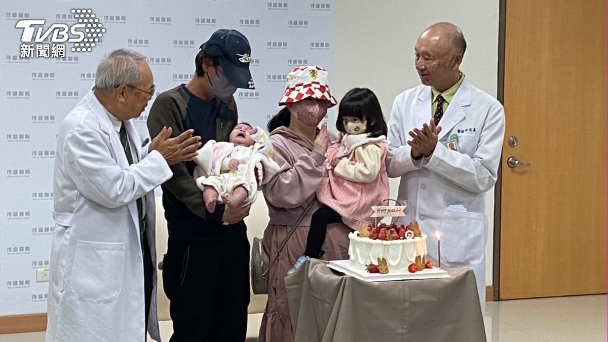 少子化大作戰!聽障夫妻8年不孕 靠「AI試管」高齡喜抱一對兒女