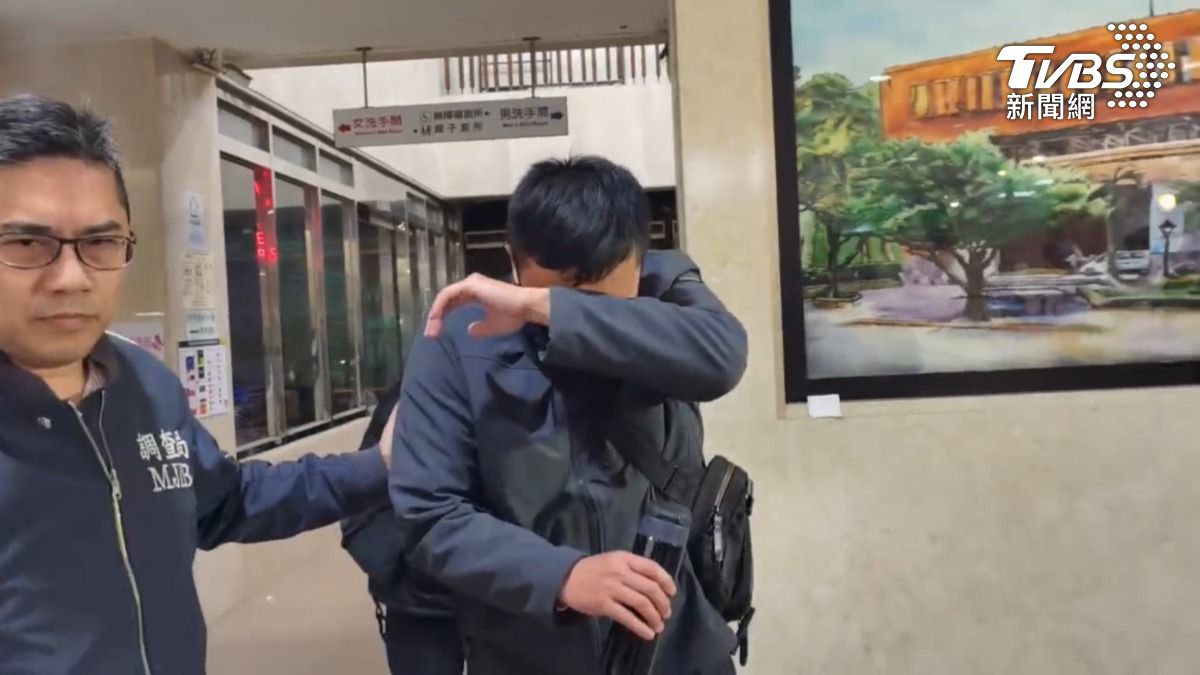 北市警局督察室警員林裕偉。(圖/陳冠宇攝)