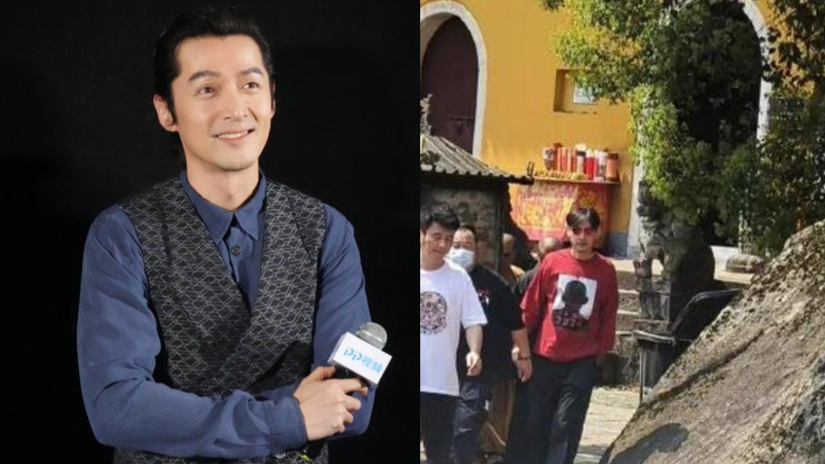 胡歌傳升格二寶爸?知名寺廟「還願」被目擊 網搶先祝福:人生贏家