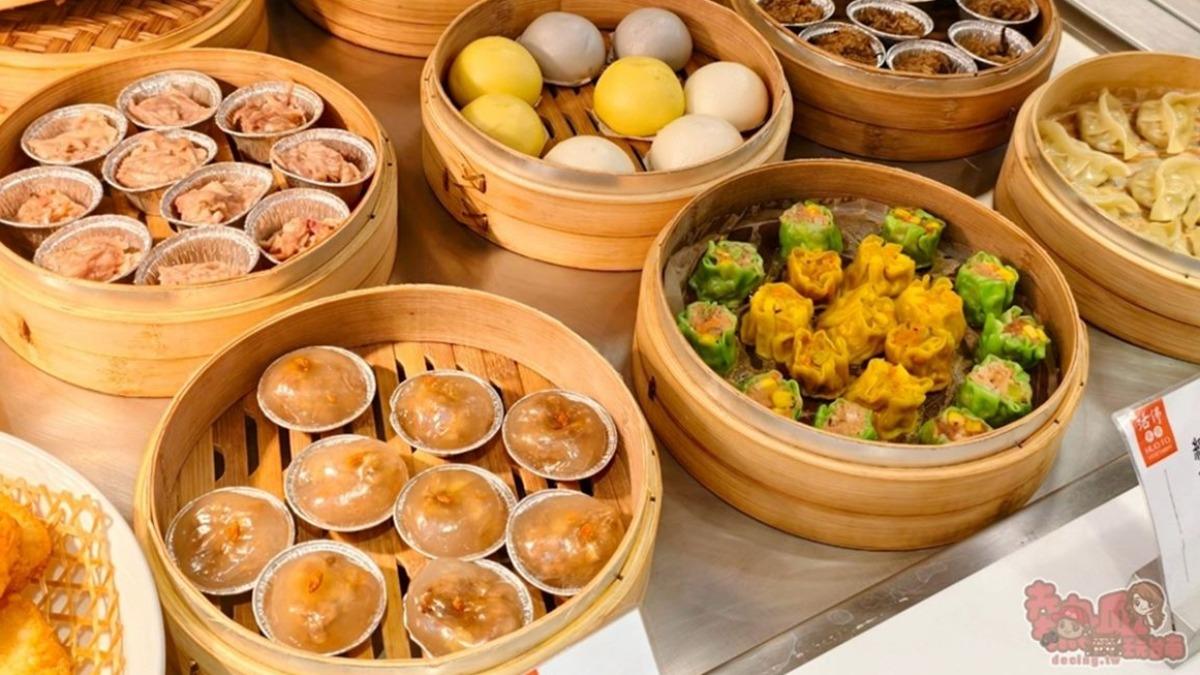 熟食區的還有各種蒸籠港點。（圖／「熱血玩台南。跳躍新世界」提供）